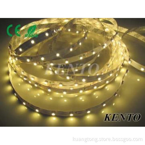 5050 SMD 12V 10MM Warmwhite(Non)Waterproof Flexible Strip Light